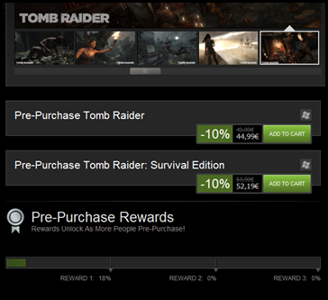 Pre-Purchase Rewards