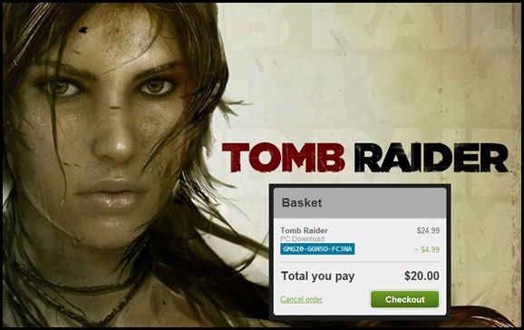 Tomb Raider Steam redeemable