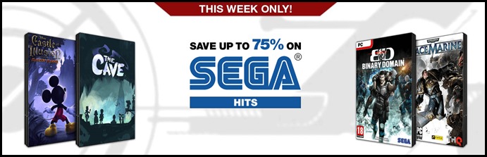SEGA DEALS ON GAMEFLY