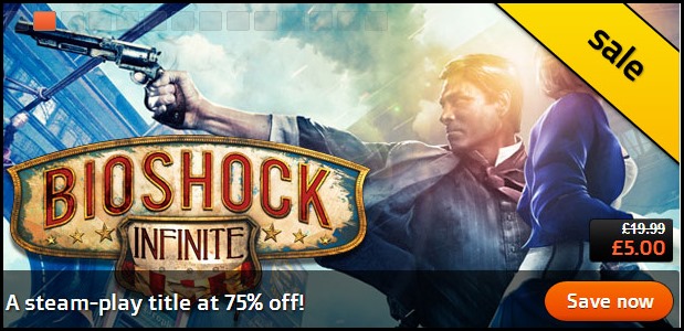 Bioshock Infinite 75 off GamesPlanet