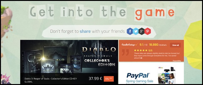 G2A Weekly Sale GET INTO THE GAME