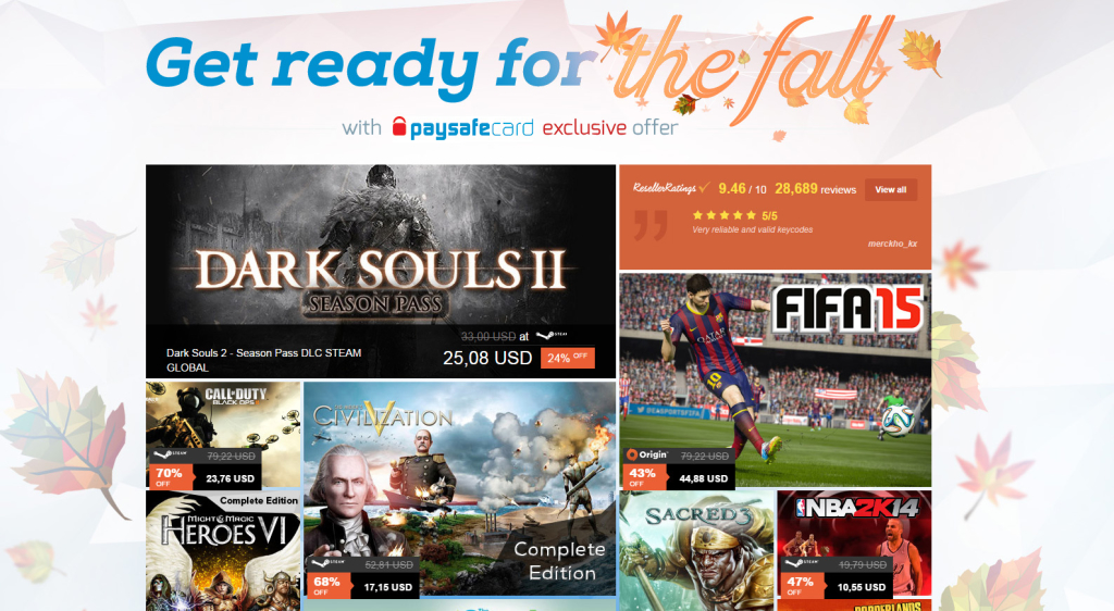 G2A Get Ready For The Fall