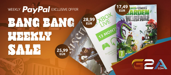 G2A Weekly Sale BANG BANG
