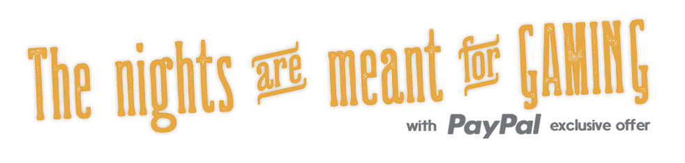 The nights are meant for gaming sale