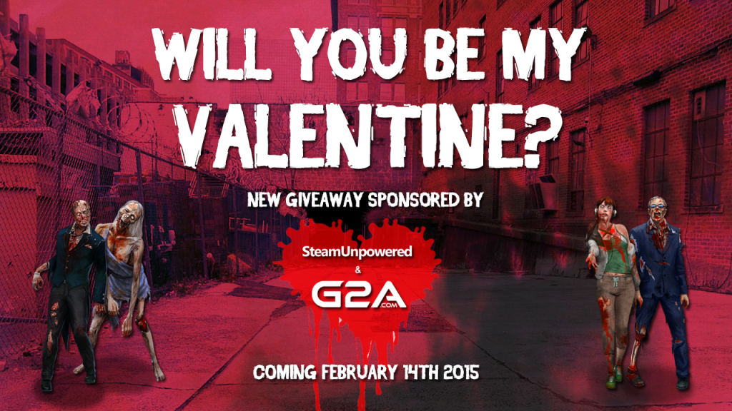 Will You Be My Valentine 2015 G2A SteamUnpowered