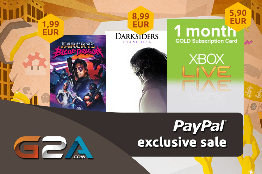 PayPal Exclusive Sale G2A