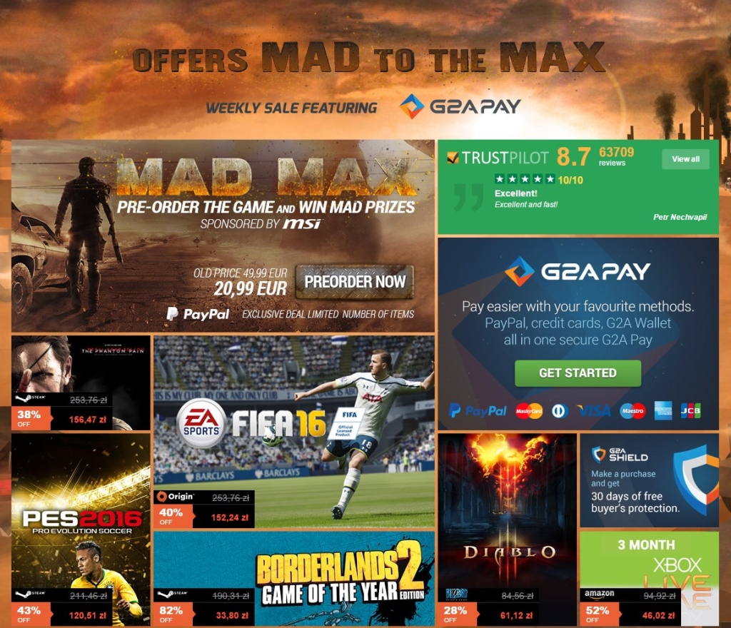 Offers Mad to the Max