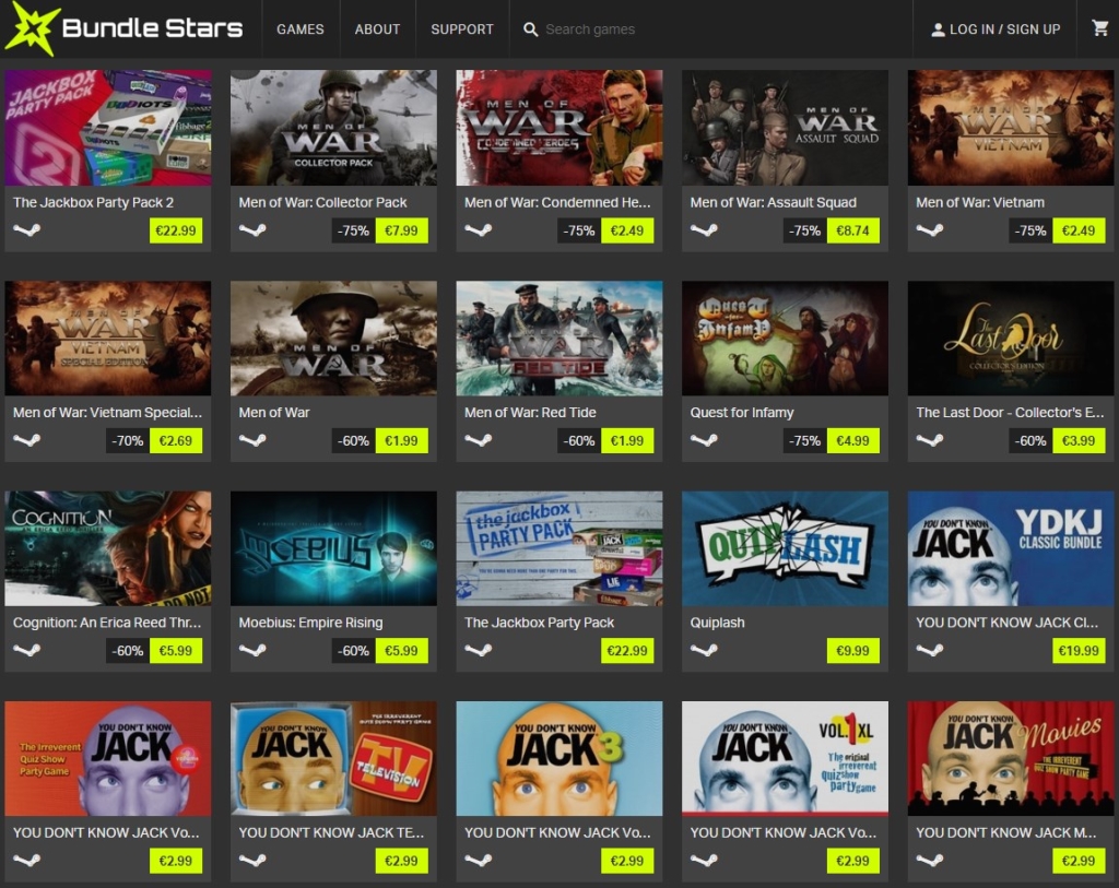 Bundle Stars deals