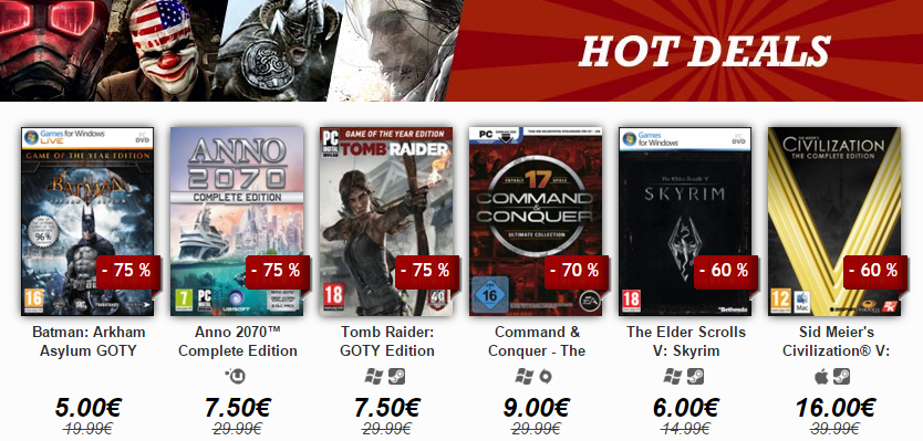 Hot Deals DLGamer