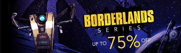Borderlands Series up to 75% off!