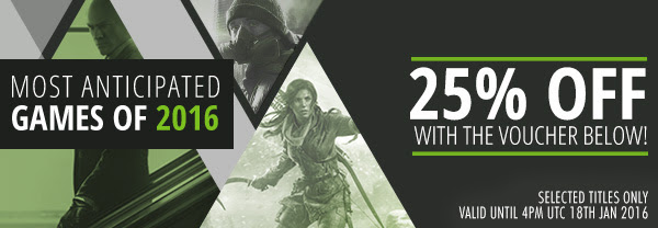 GMG Anticipated Games