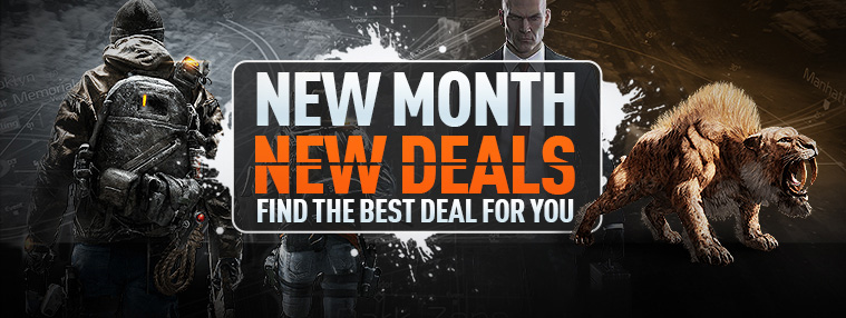 New Month New Deals