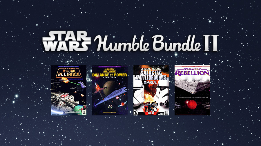 Star Wars Humble Bundle 2 is now live!!!