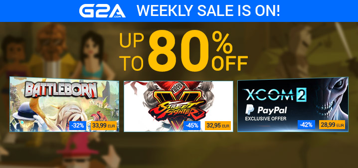 Weekly Sale G2A April 10th 2016