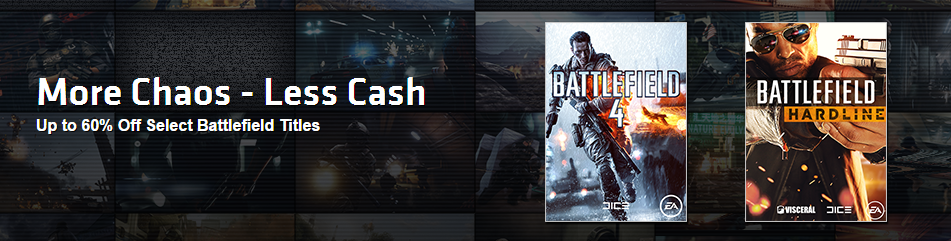 Battlefield games are now on sale on Origin + FREE DLCs!