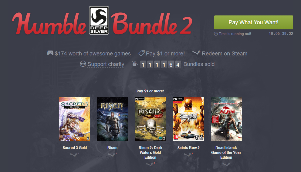 Humble Deep Silver Bundle 2
