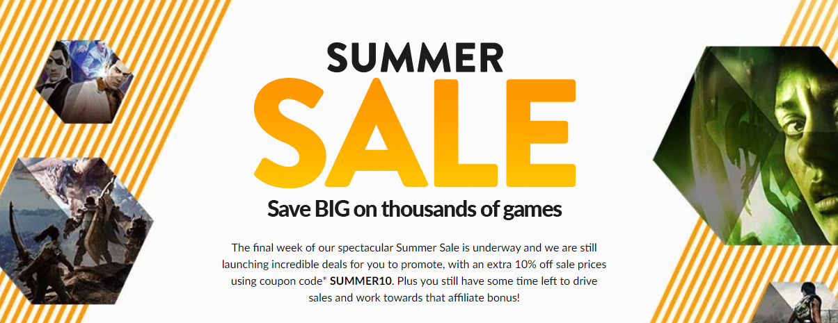 Steam Alternatives - Fanatical - Summer Sale