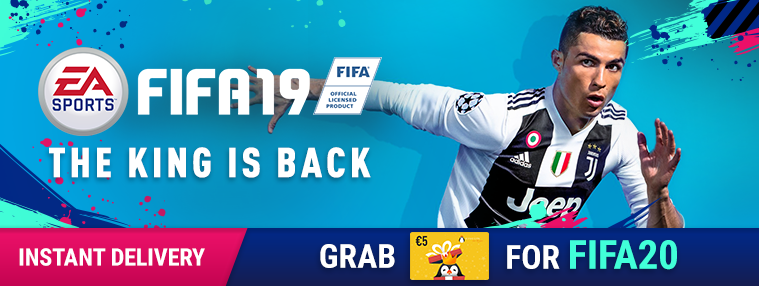 Kinguin Buy FIFA 19 and get €5 gift card now
