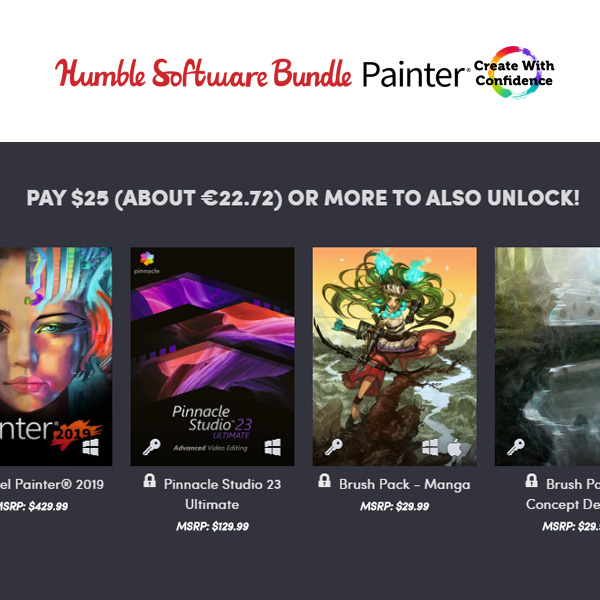 Now available! Humble Software Bundle: Painter – Create With Confidence